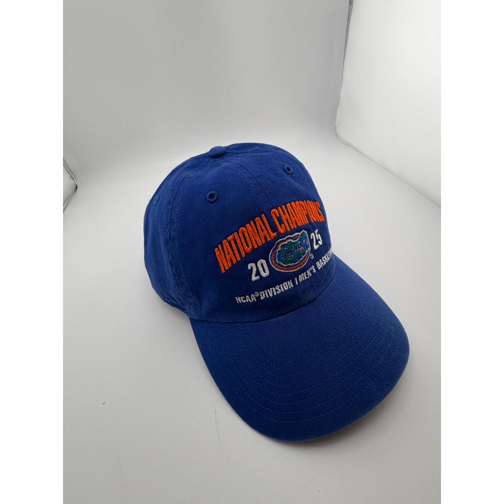 47 Brand Florida Gators 2006 NCAA Basketball National Champions Hat Blue Mens - Picture 3 of 7